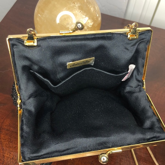 Andre Cellini Black Beaded Bag - Picture 7 of 8